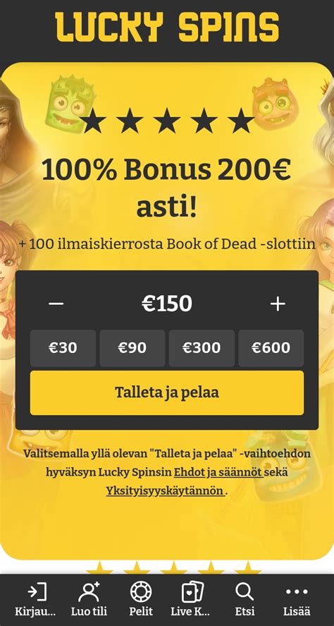 lucky spins nettkasino
